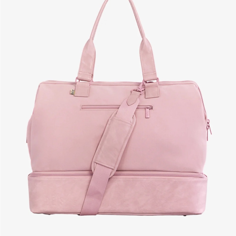 Beis weekender bag atlas pink
